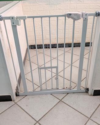 Cancelletto di sicurezza PawHut con gattaiola