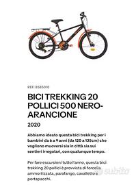 Bici trekking 20 pollici decathlon