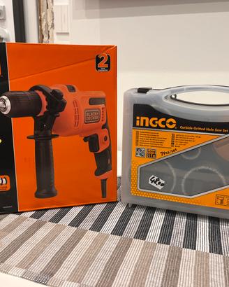 Trapano elettrico a corrente Black+Decker