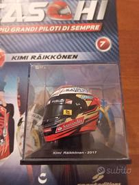 modellino casco kini Raikkonen 2017