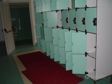 armadi spogliatoio ambulatori palestra piscina