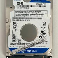 Western Digital Blue HDD 500GB