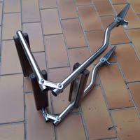 Scaletta inox e teak