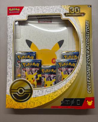 Collezione  raccoglitore Pokemon 30 anniversario