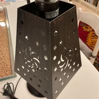 Abat jour vintage lampada metallo