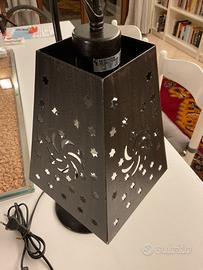 Abat jour vintage lampada metallo