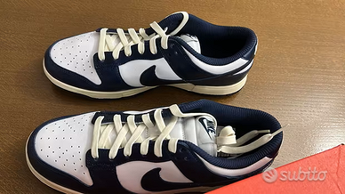 Nike Dunk Low Premium Midnight Navy and White