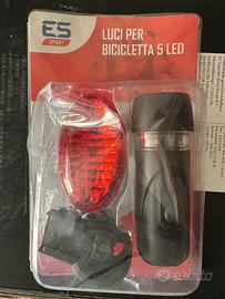 LUCI PER BICICLETTA 5 LED
