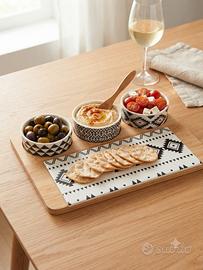 Vassoio aperitivo stile etnico / boho chic