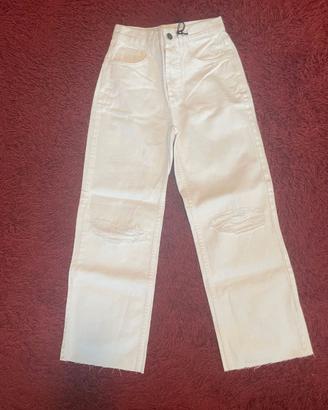 jeans bianco donna subdued