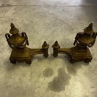 Alari antichi, in ottone