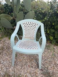 Sedia di plastica