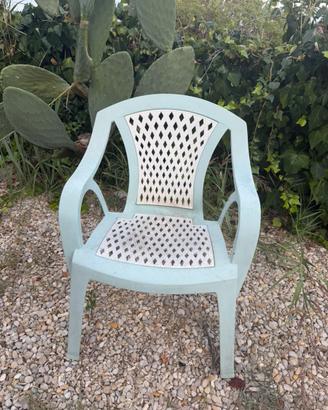 Sedia di plastica