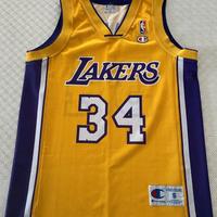 NBA Lakers Shaquille O'Neal #34 Maglietta Basket