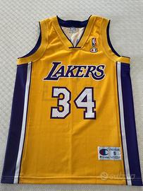 NBA Lakers Shaquille O'Neal #34 Maglietta Basket