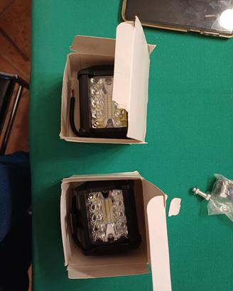 Faretti led 60w per  moto o auto