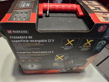 Fresatrice ricaricabile 12V Parkside NUOVA