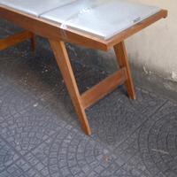 lettino massaggi vintage 