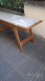 lettino massaggi vintage 