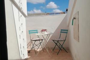 Mansarda arredata Sassari via Floris