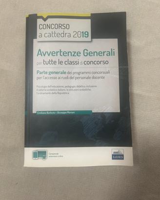 Avvertenze generali per concorso scuola