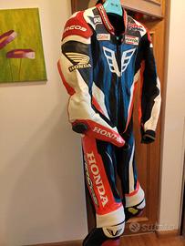 Tuta moto intera Vircos nuova