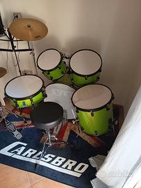 🥁 BATTERIA NATAL VERDE – Come nuova
