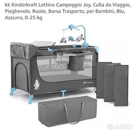 Lettino campeggio bambini