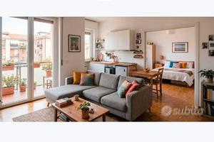 BILOCALE con BALCONE- MONTI TIBURTINI