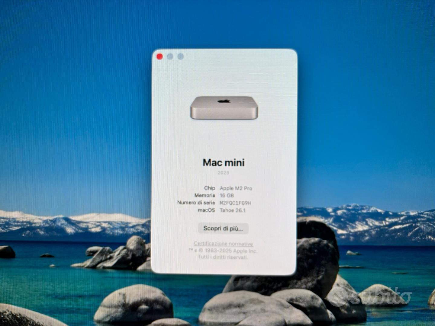 Apple M2 Pro MacMini 16GBメモリ 512GB Apple Mac mini M2 Pro core: 10 CPU 16 GPU 512GB SSD | MacMini in