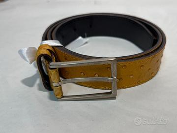 Mauro grifoni cintura uomo in pelle 85 cm