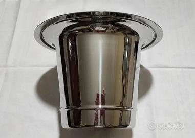 Serafino Zani secchiello champagne acciaio inox