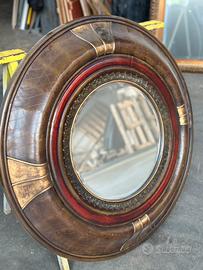 Specchio rotondo vintage 90cm