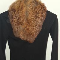 Collo di volpe in vera pelliccia naturale – colore