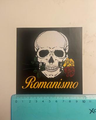 ADESIVO STICKER ULTRAS ROMA CURVA SUD ROMANISMO