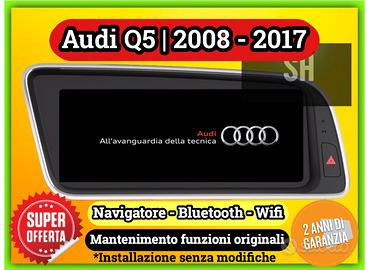 Navigatore 8,8 pollici AUDI Q5 octacore carplay