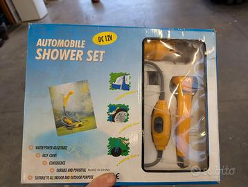 Doccia portatile 12V campeggio camper NUOVA