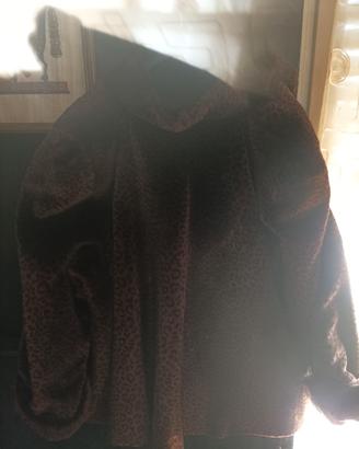 Cappotto Pelliccia Ecologica Vintage Tyber 