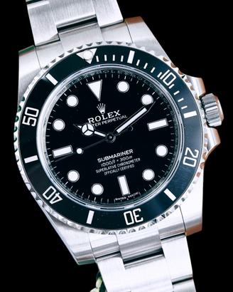 Rolex Sub no date 40mm NOS pellicole 114060 ITA 
