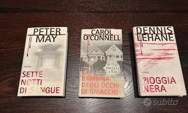 Lotto 3 thriller Piemme (May, Lehane, O’Connell)