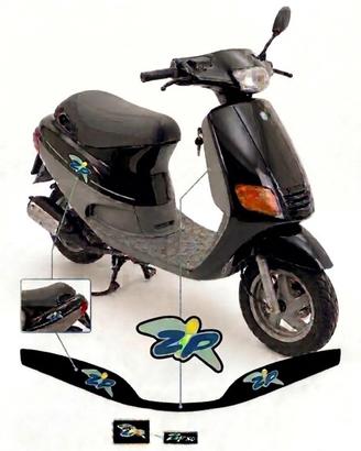 Adesivi piaggio zip