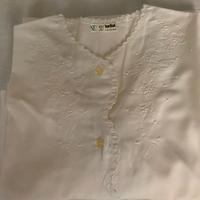 Camicia da notte bianca vintage
