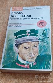 Libro "Addio Alle Armi" Ernest Hemingway