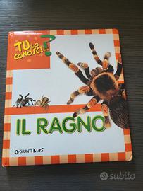 Libro per bambini "Il Ragno" collana tu lo conosci
