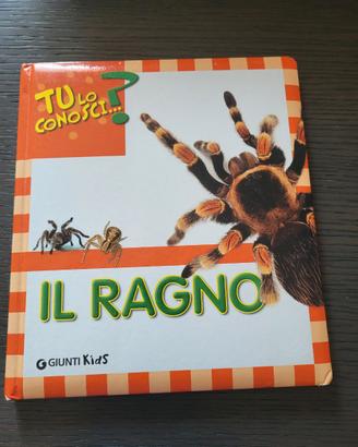 Libro per bambini "Il Ragno" collana tu lo conosci