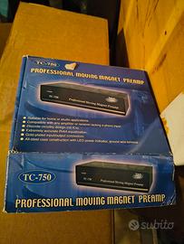convertitore audio preamplificatore TCC TC-750LC P