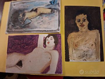 TRE DONNE NUDE..opere di MAIL ArT