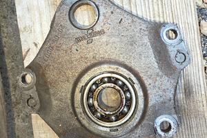  lambretta pignone e albero e flange motore