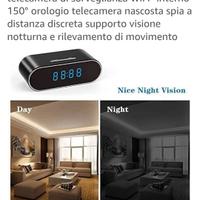 Sveglia spia con telecamera