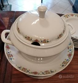 servizio di porcellana anni 70 Richard Ginori